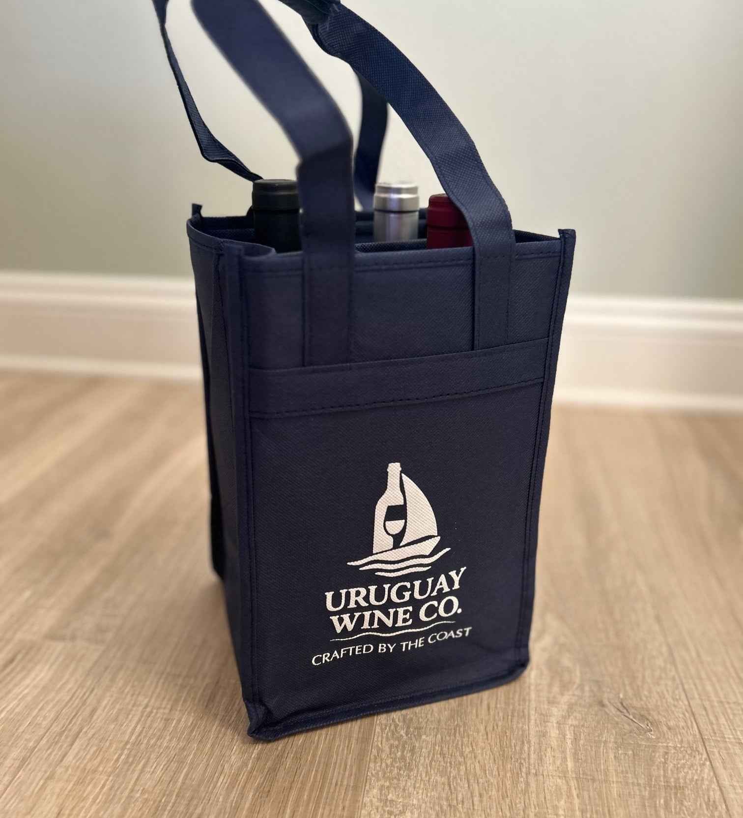 Uruguay Wine Co Reusable 4-Bottle Tote