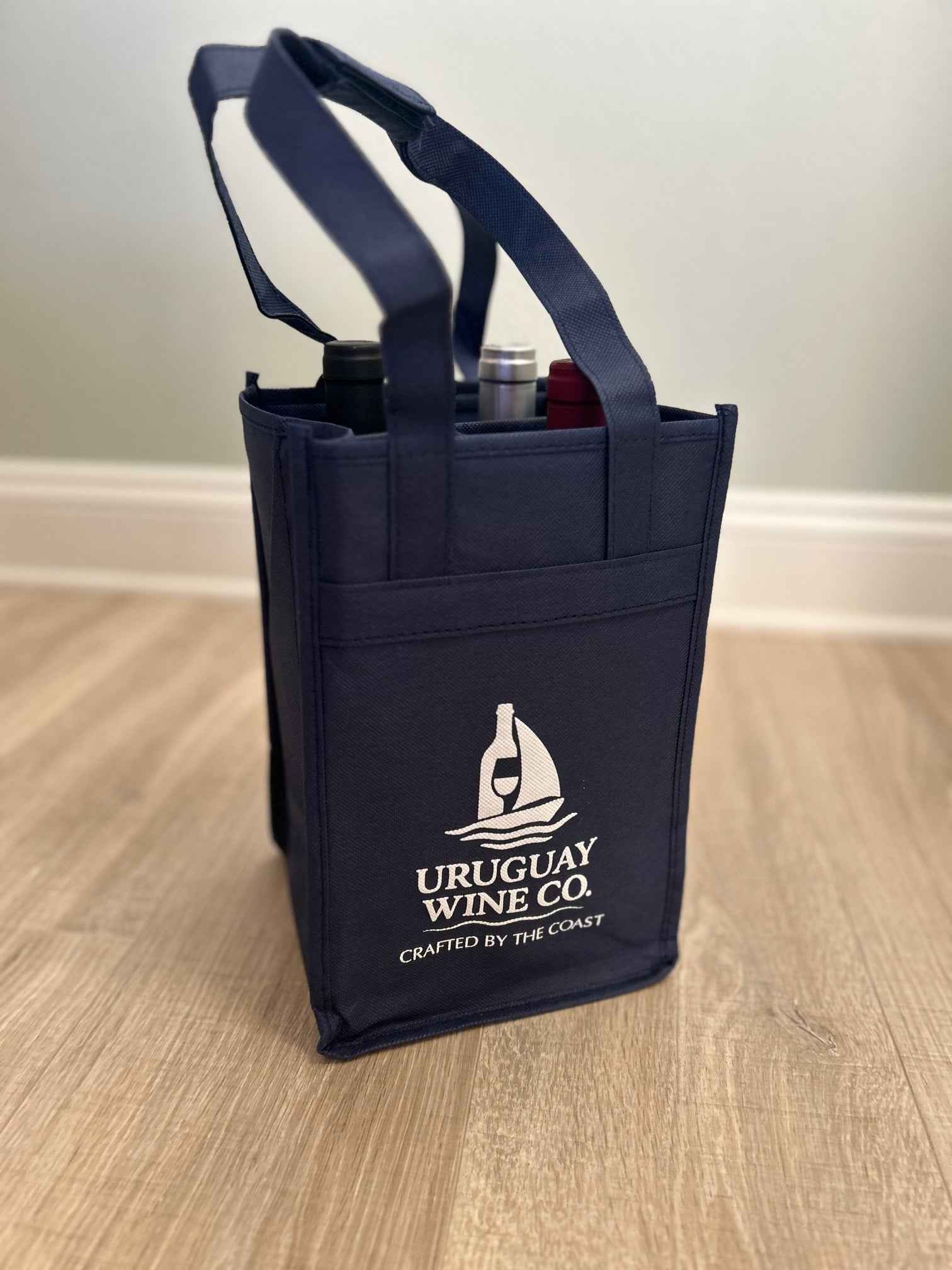 Uruguay Wine Co Reusable 4-Bottle Tote