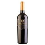 A bottle of Pizzorno Eannat Piamontina wine with a dark label and gold foil on the neck, set against a plain white background.