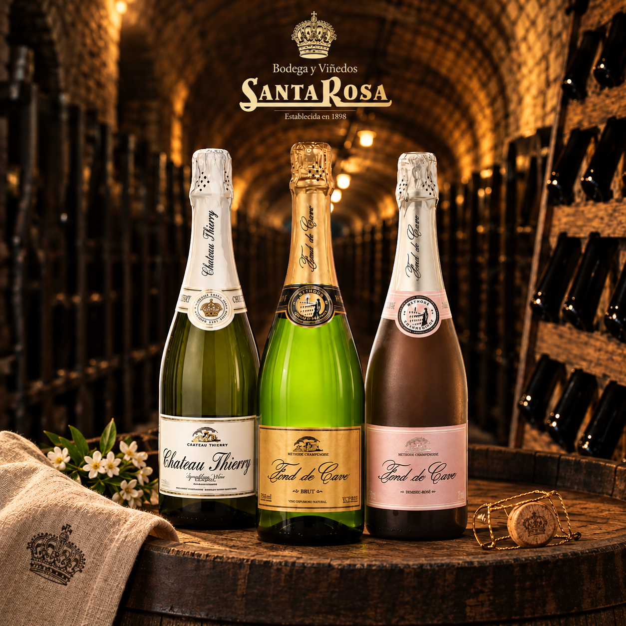 Uruguay Sparkling Wine Trio